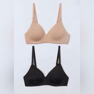 H&M MAMA 2-PACK NURSING BRAS - 36DD